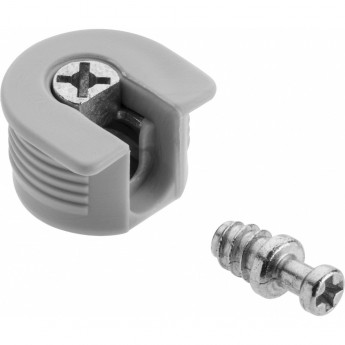 Эксцентриковая стяжка для полок, серая GTV MM-FI20X6X7-PL80