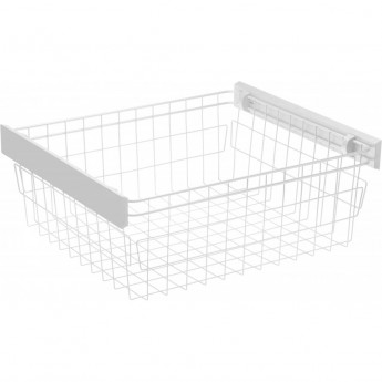 Корзина для белья SMART 600 на шариковых направляющих с доводчиком, цвет белый GTV W-WKO60-VE-10 Корзина для белья SMART 600 на шариковых направляющих с доводчиком, цвет белый GTV W-WKO60-VE-10