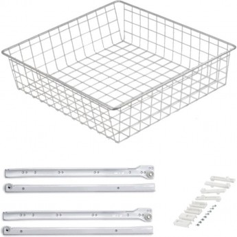 Корзина выдвижная GTV 50III KO-SR150-50-10-K, белая Корзина выдвижная GTV 50III KO-SR150-50-10-K, белая