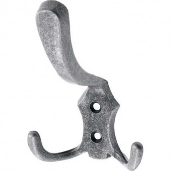 Крючок мебельный, античное серебро GTV WZ-A0-K24-07 Крючок мебельный, античное серебро GTV WZ-A0-K24-07