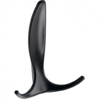 Крючок мебельный, черный матовый GTV WZ-E-018-20M Крючок мебельный, черный матовый GTV WZ-E-018-20M