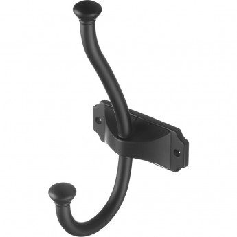 Крючок мебельный GTV WZ-CRAFT-20M CRAFT, черный матовый (комплект 2 шт) Крючок мебельный GTV WZ-CRAFT-20M CRAFT, черный матовый (комплект 2 шт)