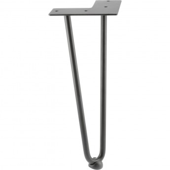 Ножка, цвет черный матовый, 2 прутка GTV NM-ARTO-10-2R304-20M Ножка, цвет черный матовый, 2 прутка GTV NM-ARTO-10-2R304-20M