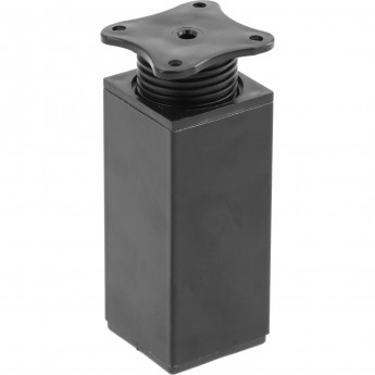 Ножка мебельная квадратная DAKP-27, цвет черный GTV NM-DAK26-100-20 Ножка мебельная квадратная DAKP-27, цвет черный GTV NM-DAK26-100-20