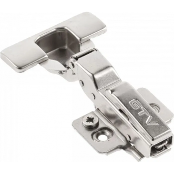 Петля GTV SILENTO PRO полунакладная самозакрывающаяся без еврошурупа, с 3D регулировкой, H-0, CLIPON Петля GTV SILENTO PRO полунакладная самозакрывающаяся без еврошурупа, с 3D регулировкой, H-0, CLIPON