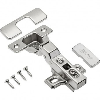 Петля полунакладная Prestige самозакрывающаяся GTV ZM-ECHC08BEO Петля полунакладная Prestige самозакрывающаяся GTV ZM-ECHC08BEO