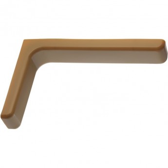 Полкодержатель L-180 GTV WB-WS-18-032 светло-коричневый Полкодержатель L-180 GTV WB-WS-18-032 светло-коричневый