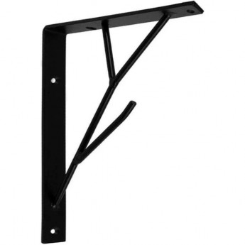 Полкодержатель TREE, цвет черный матовый GTV PP-TREE-20M Полкодержатель TREE, цвет черный матовый GTV PP-TREE-20M