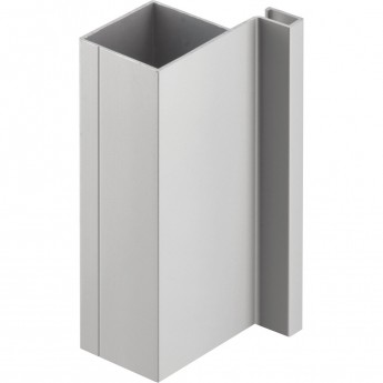 Профиль вертикальный оконечный VELLO GTV PA-VELLO-TJ3M-05 алюминий, 3м Профиль вертикальный оконечный VELLO GTV PA-VELLO-TJ3M-05 алюминий, 3м