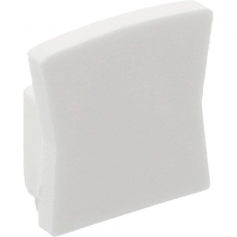 Заглушка GTV PA-ZASGLAXMNKW-10 для профиля GLAX MINI накладного высокого, цвет 10 шт